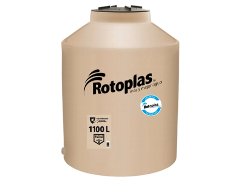 Tanque de agua Rotoplas de 1,100 litros